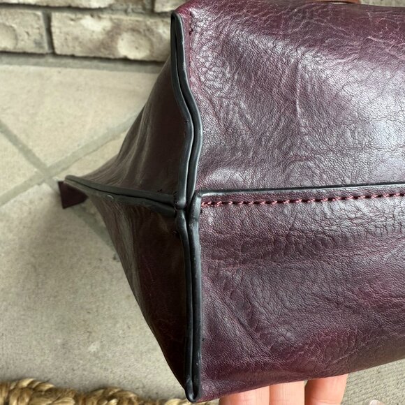 EMPIRE 3 PC TOTE CROSSBODY WRISTLET SET WOMEN'S BAG BurgundyTravel Vacation - Picture 7 of 16